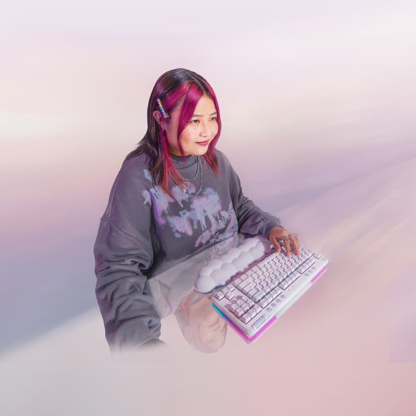 Logitech G715 TKL Linear Trådløs Logitech GX Red Nordisk