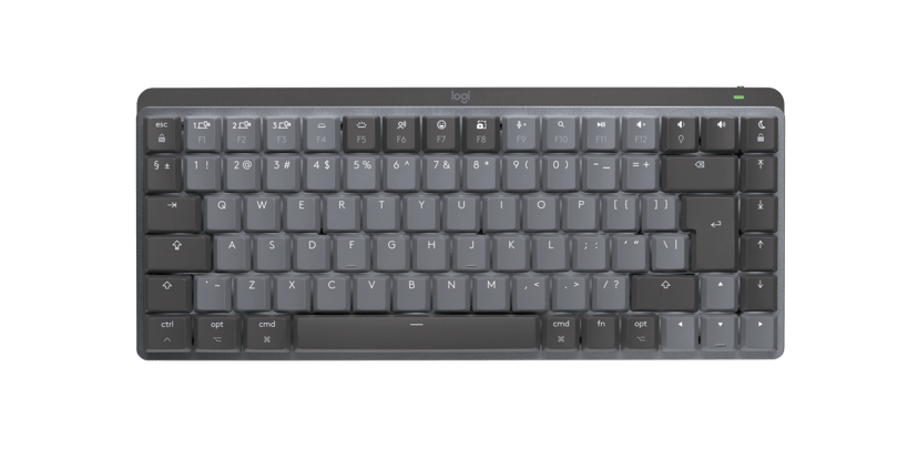 Logitech 920-010837 tangentbord Kontor Bluetooth QWERTY Amerikanskt internationellt grafit, Grå Trådlös Amerikanskt internationellt