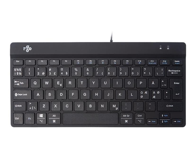 R-Go Tools Compact Break Keyboard Ledningsført Nordisk