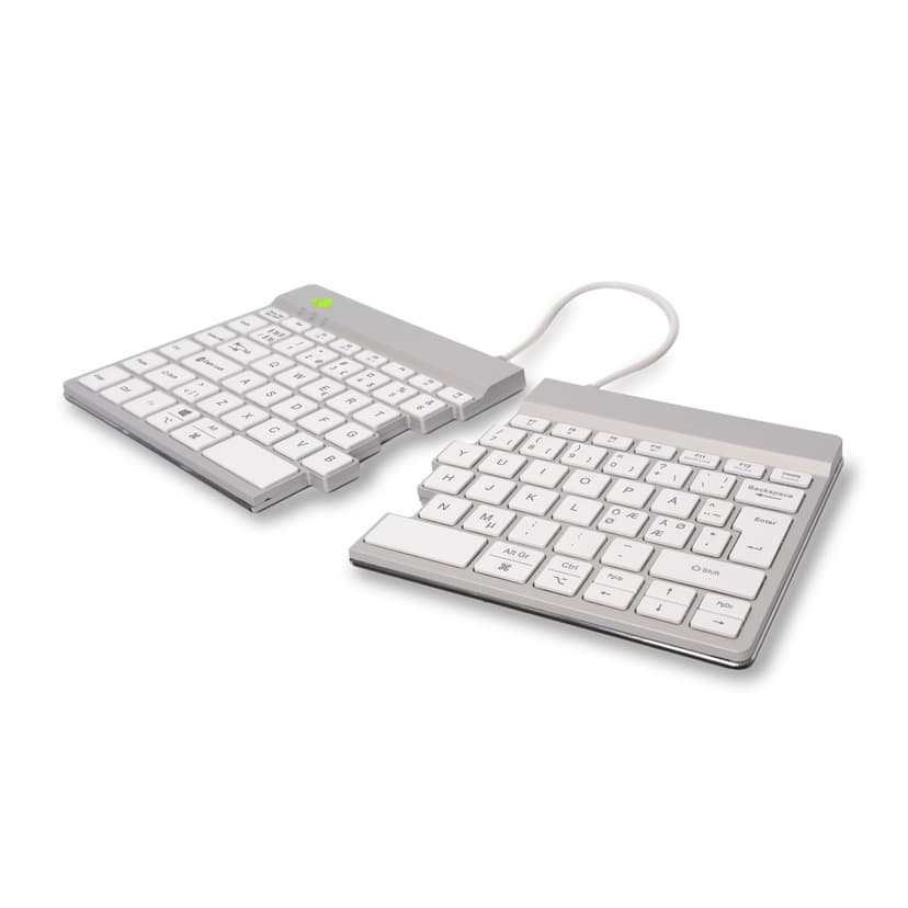 R-Go Tools Split Break Ergonomic Keyboard Nordic Wireless Trådlös Nordic