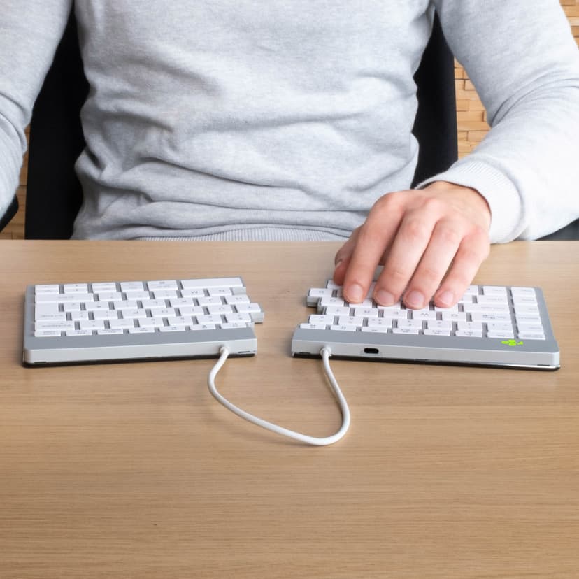 R-Go Tools Split Break Ergonomic Keyboard Nordic Wireless Trådlös Nordic