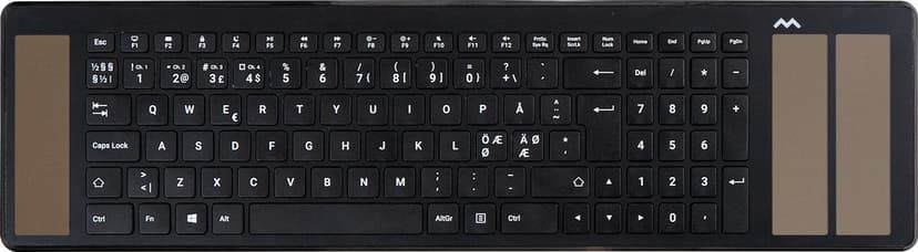 Mousetrapper Type Keyboard Trådløs Nordisk