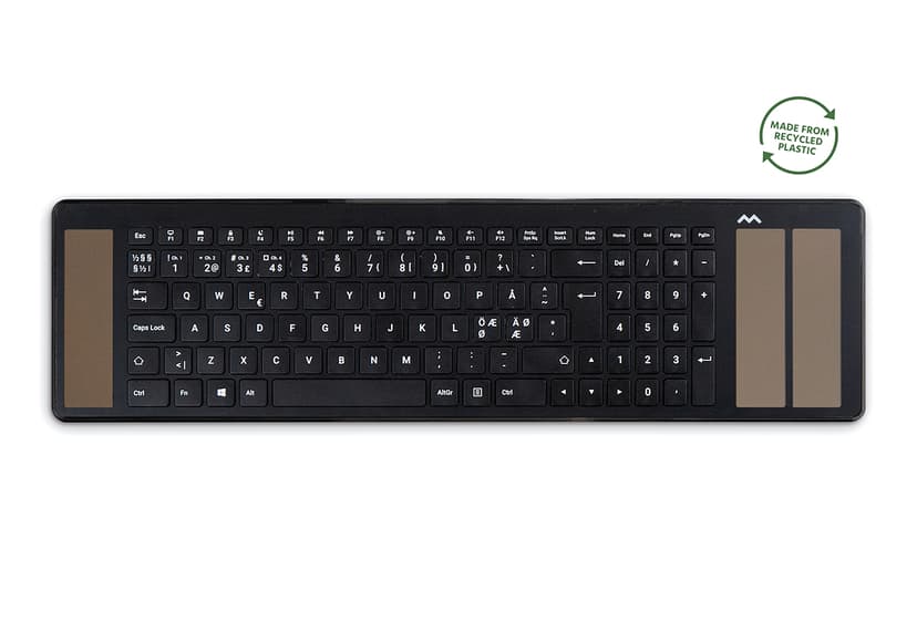 Mousetrapper Type Keyboard Trådløs Nordisk