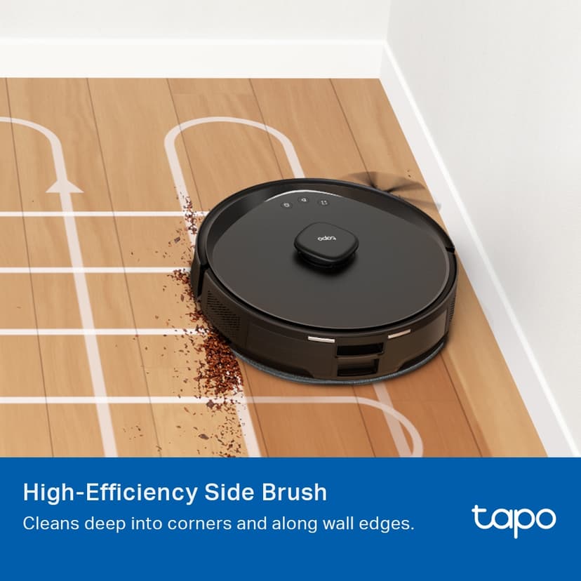 TP-Link Tapo Robotstøvsuger Børste og Filtersett - Robotstøvsuger RV20 Max/RV20 Max Plus/RV30 Max/RV30Max Plus