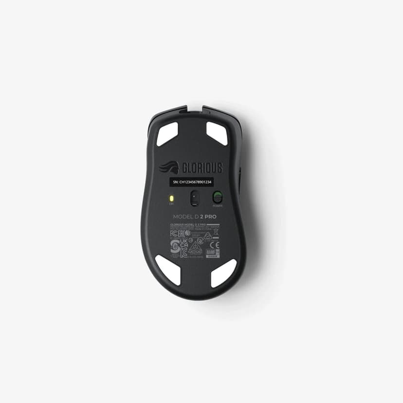 Glorious Model D 2 Pro - Wireless - 1k Polling - Black RF Trådlös
