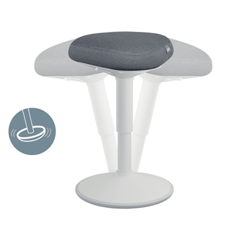 Leitz Ergo Active Zitkruk met Comfort Zitting