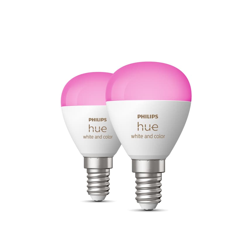 Philips Hue White And Color Ambiance E14 2-pack