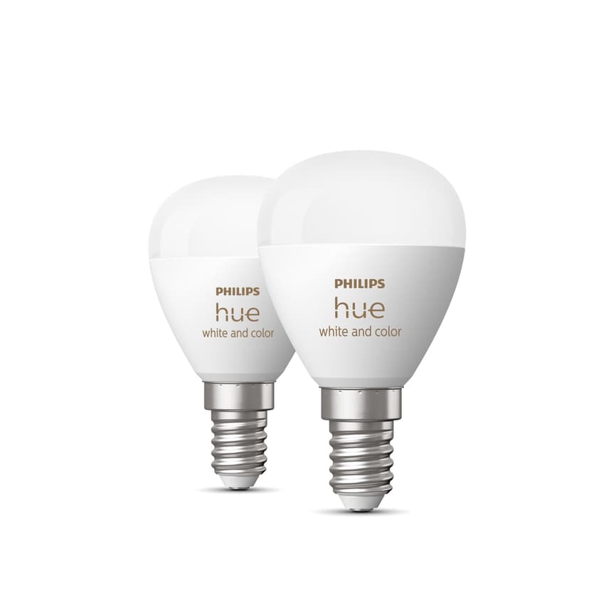 Philips Hue White And Color Ambiance E14 2-pack
