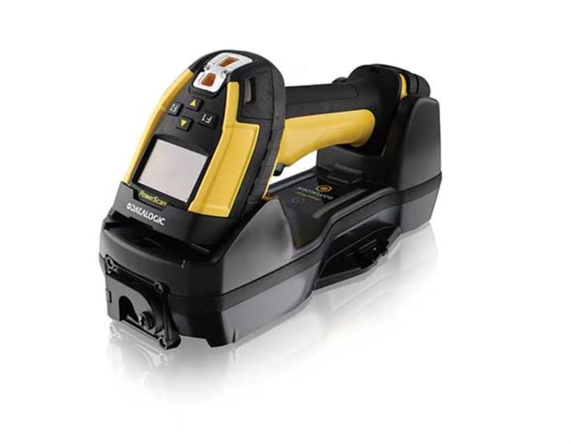 Datalogic PM9600-DHP433RBK10 stregkodelæser Håndholdt stregkodelæser 1D/2D Laser Sort, Gul