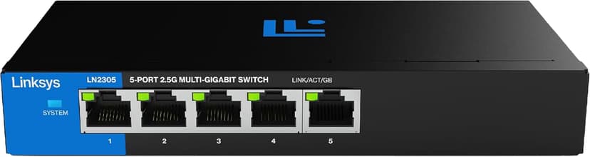 Linksys 5-Port 2.5G Multi-Gig Unmanaged Switch
