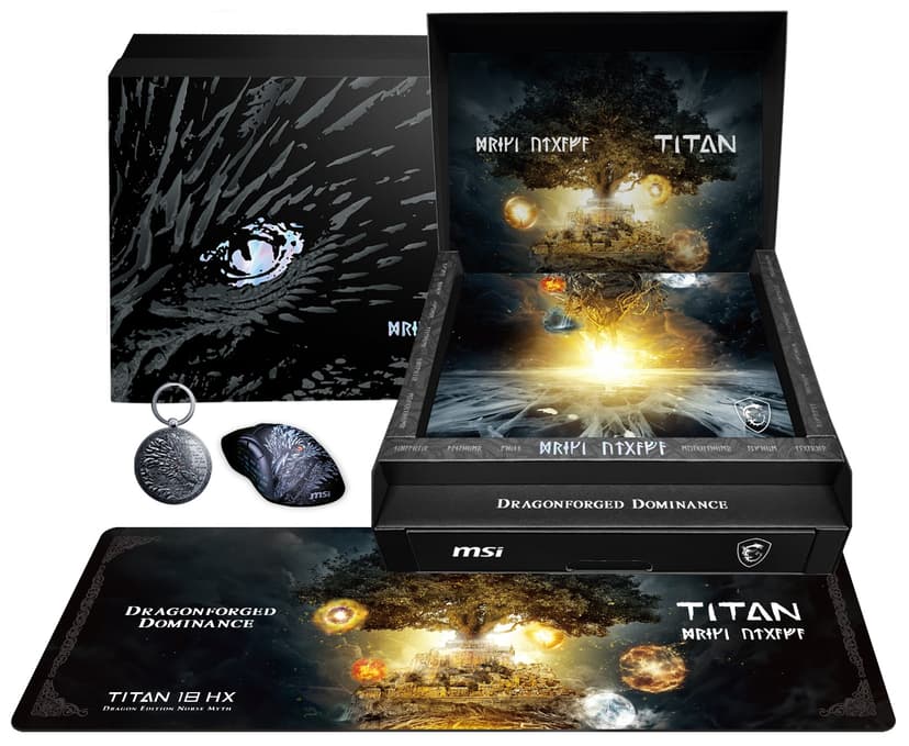 MSI Titan 18 HX Dragon Edition Intel Core Ultra 9 96GB 4000GB RTX 5090 18"