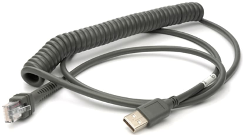 Datalogic Cable USB CAB-524 Coiled 2.4m