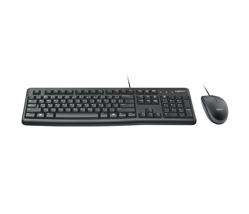Logitech MK120 Desktop Bedraad US International