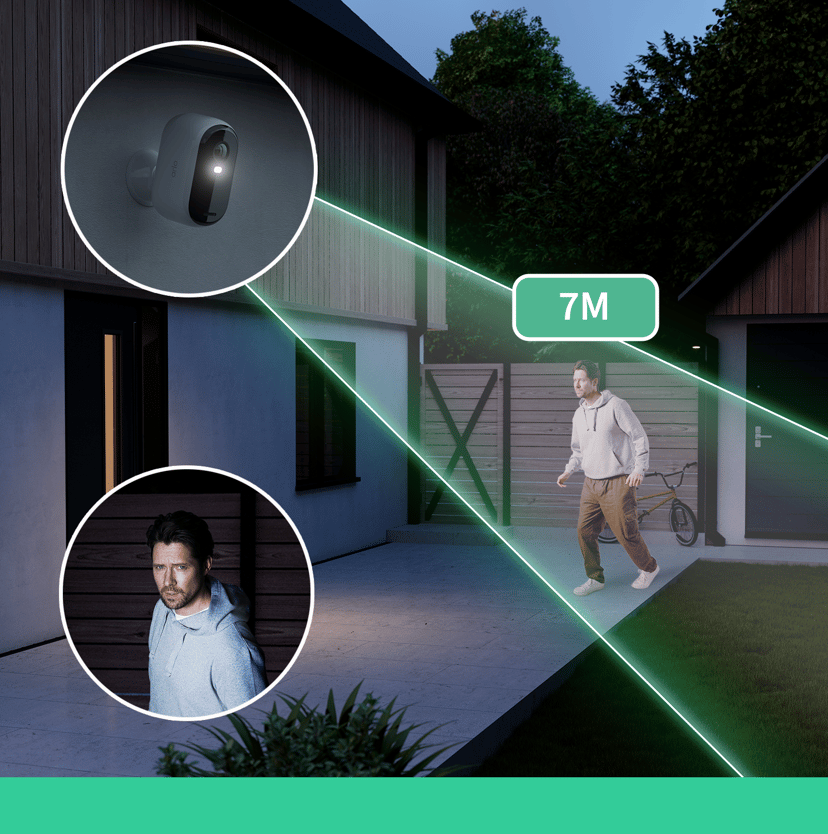 Arlo Essential 2K Security Kit (2x Utomhuskamera + 1x Video Dörrklocka)