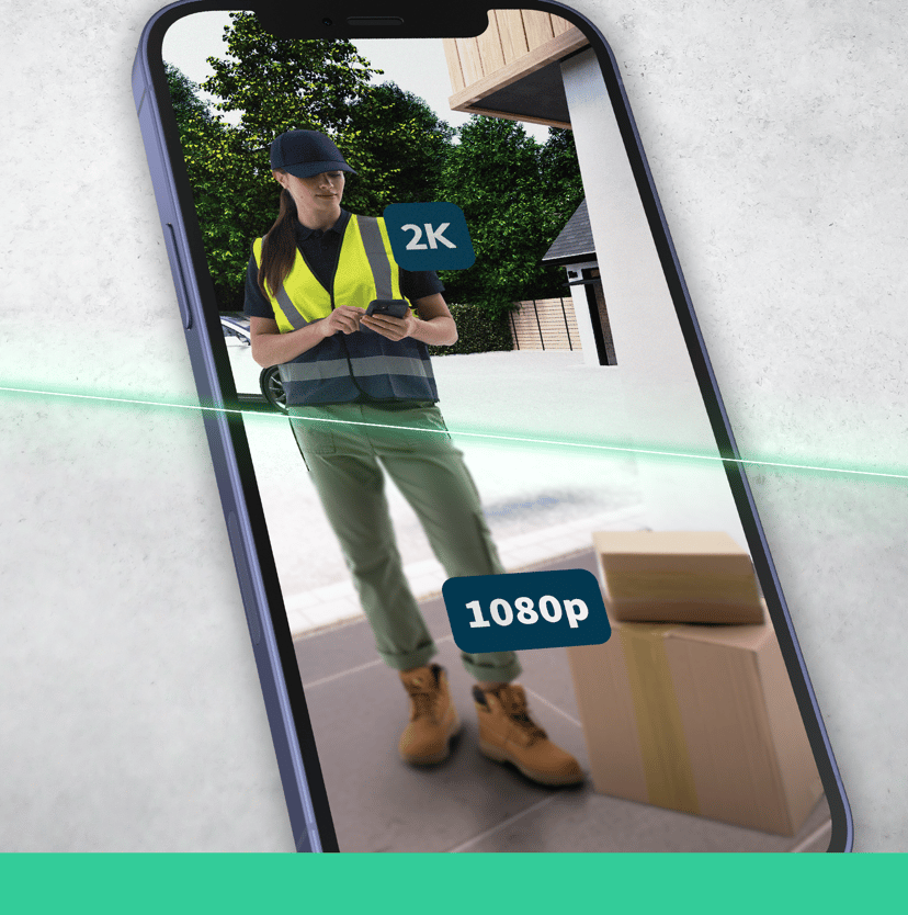 Arlo Essential 2K Security Kit (2x Ulkokamera + 1x Video-ovikello)