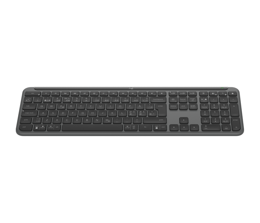 Logitech Signature Slim K950 Trådlös Nordisk