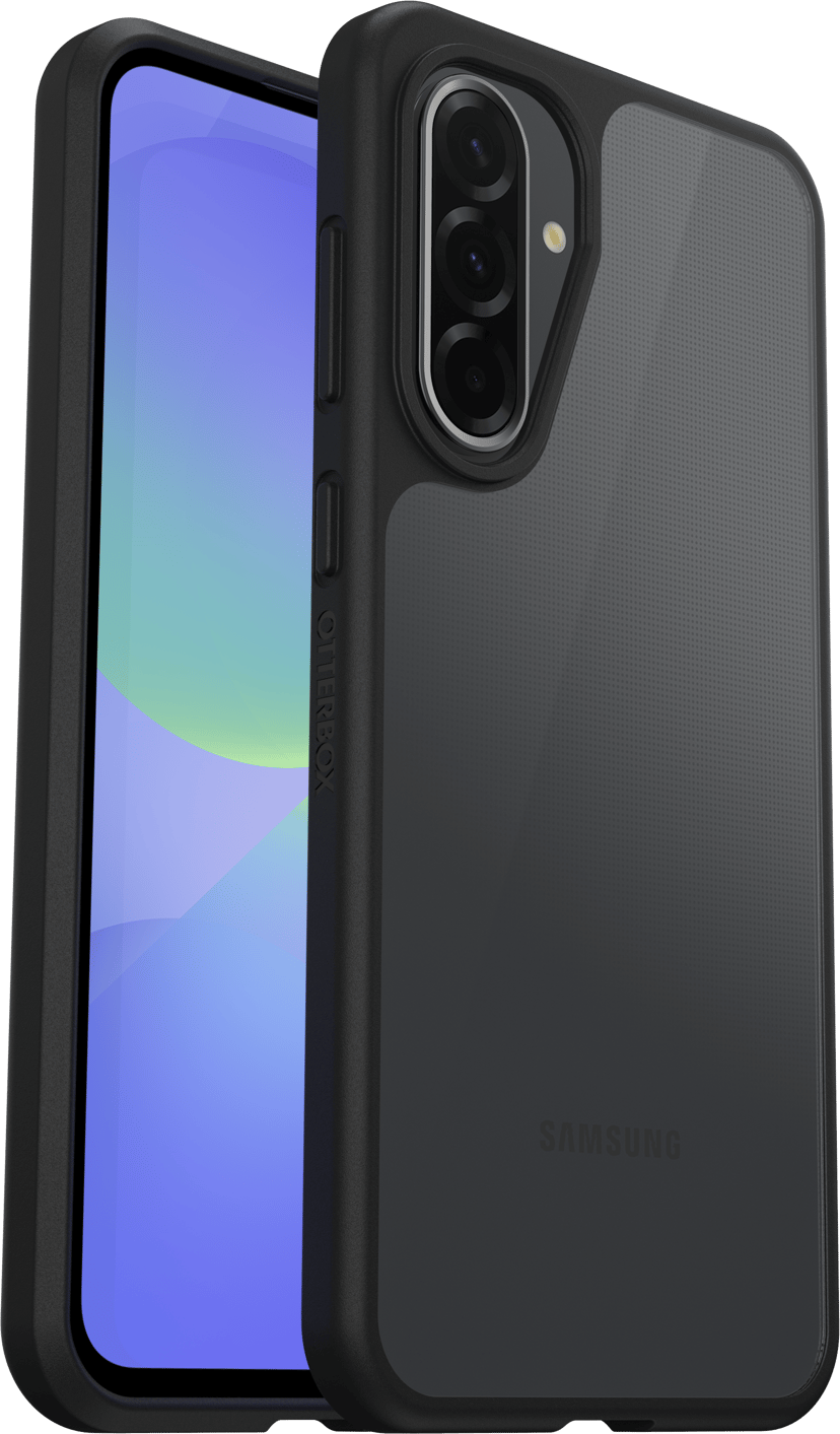 Otterbox React Series Samsung Galaxy A36 Läpinäkyvä, Musta