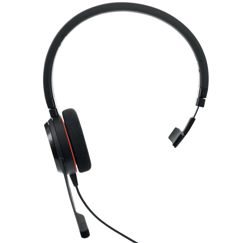 Jabra Evolve 20 Mono USB-A, USB-C Microsoft Teams Svart