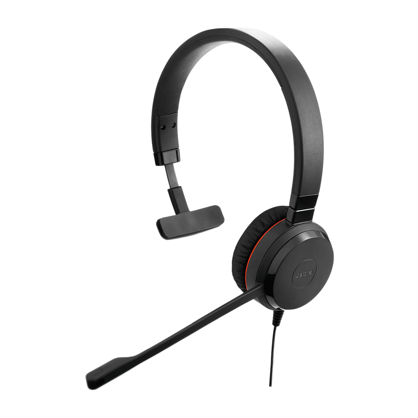 Jabra Evolve 20 SE Mono USB-A, USB-C UC Svart