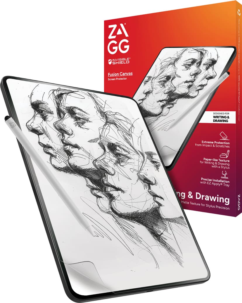 Zagg InvisibleShield Fusion Canvas iPad Air 11" (M2), iPad Air 11" (M3), iPad Air 11" (M4)