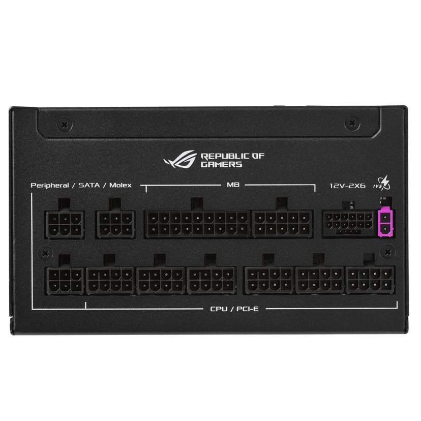 ASUS ROG STRIX-1000P-GAMING strømforsyningsenhet 1000 W 20+4 pin ATX ATX Sort, Sølv 1000W ATX 80 PLUS Platinum