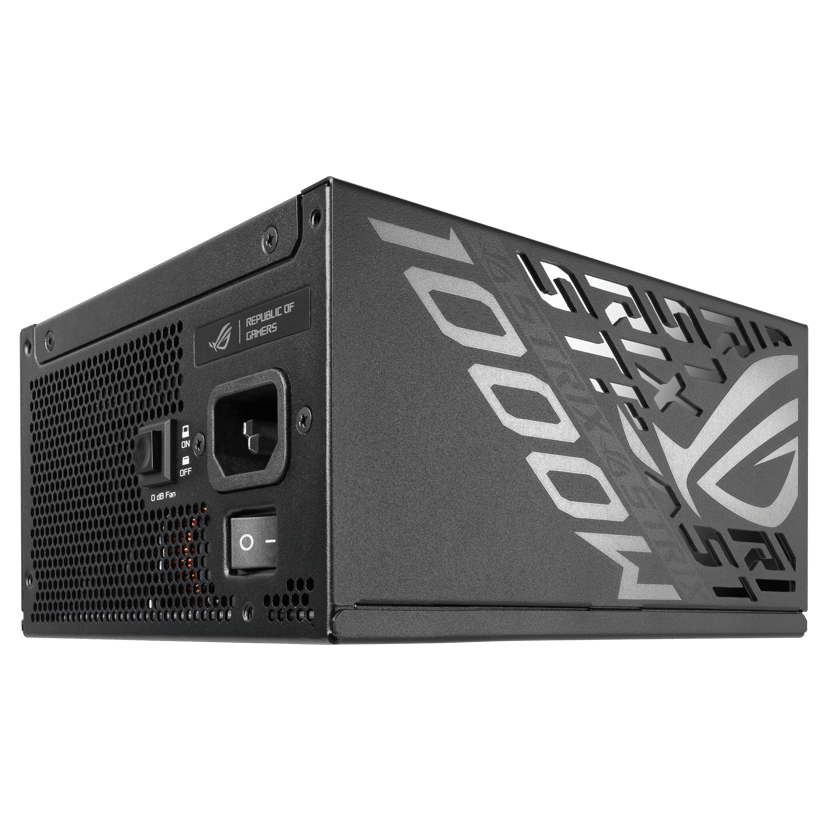 ASUS ROG STRIX-1000P-GAMING strømforsyningsenhet 1000 W 20+4 pin ATX ATX Sort, Sølv 1000W ATX 80 PLUS Platinum