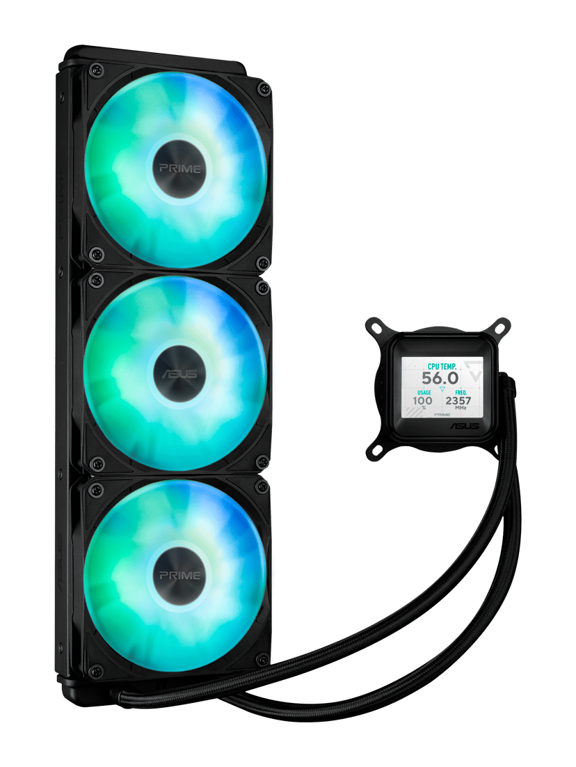 ASUS Prime LC 360 A-RGB LCD AIO vloeistofkoeler Zwart