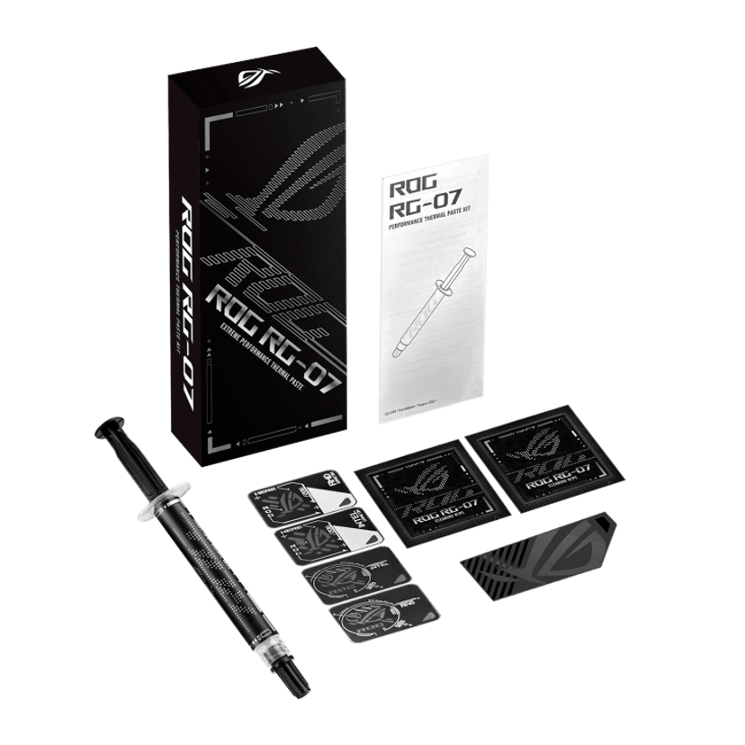 ASUS ROG RG-07 PERFORMANCE THERMAL PASTE KIT kølekomponent Termisk pasta 20 g Termisk pasta