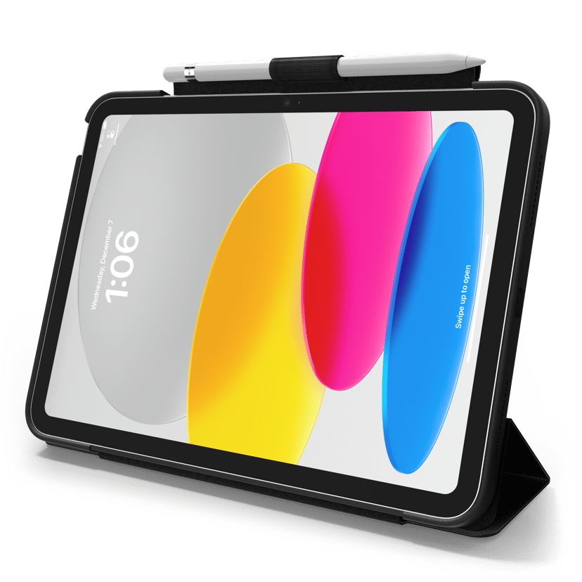 Otterbox Symmetry Folio iPad 10th gen, iPad 11th gen Grå, Svart, Transparent