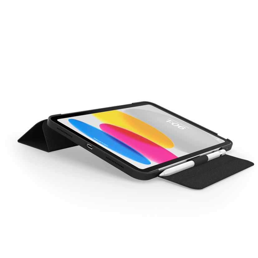 Otterbox Symmetry Folio iPad 10th gen, iPad 11th gen Grå, Svart, Transparent