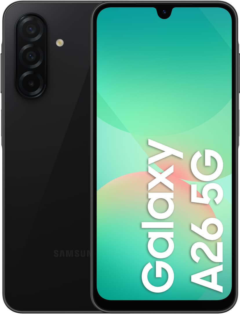 Samsung Galaxy A26 5G 128GB Musta