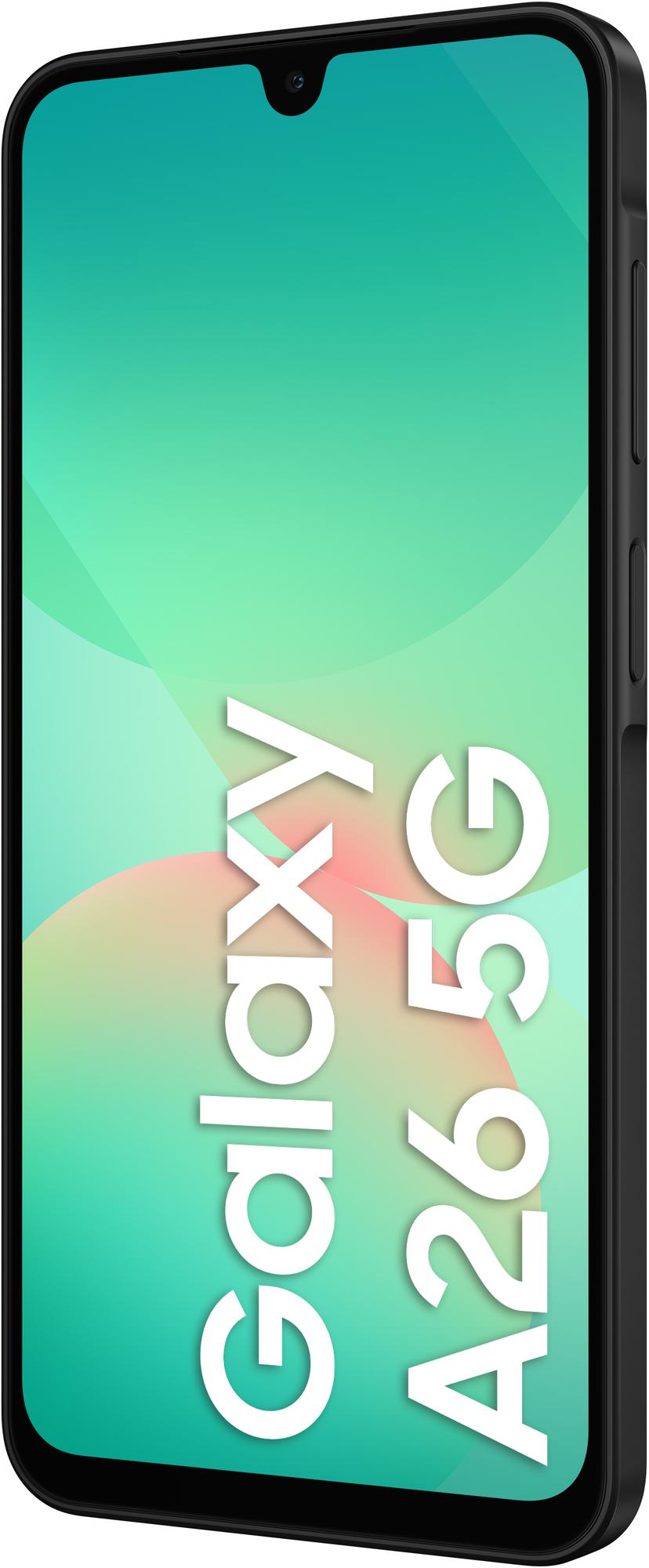Samsung Galaxy A26 5G 17 cm (6.7") Dobbel SIM Android 15 USB Type-C 8 GB 256 GB 5000 mAh Sort 256GB Svart