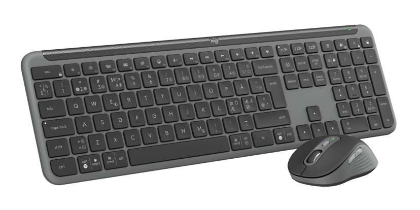 Logitech Signature Slim Combo MK950 for Business - (Fyndvara klass 1) Trådlös Nordisk