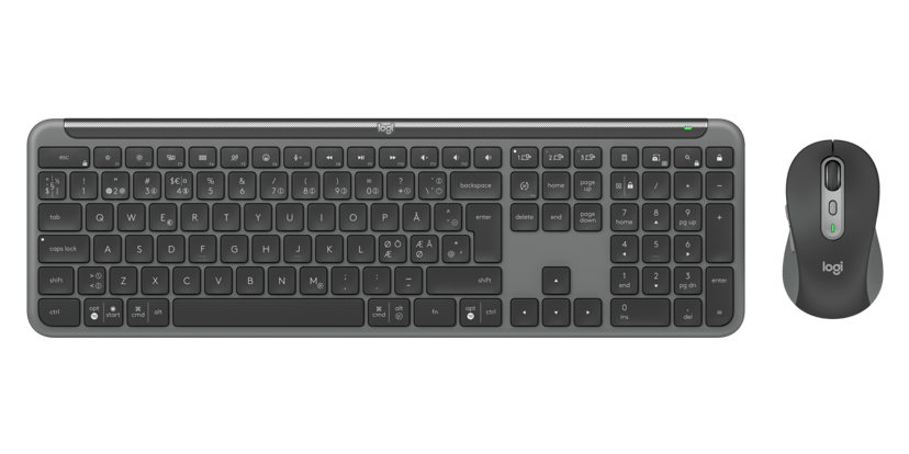 Logitech Signature Slim Combo MK950 for Business Trådløs Nordisk