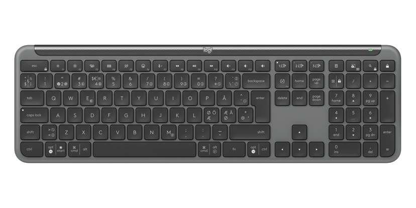Logitech Signature Slim Combo MK950 for Business Trådløs Nordisk