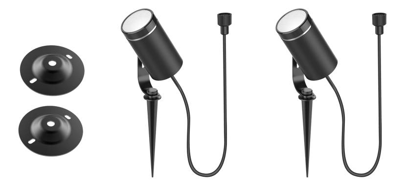 Deltaco Smart Home Garden Light Extension 2-Pack