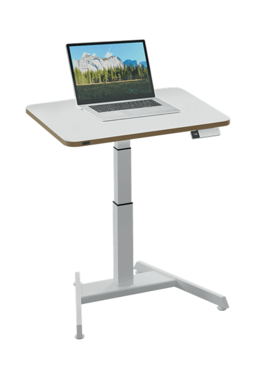 Leitz Ergo Litet Elektrisch Hoog- & Laag verstelbaar Bureau Wit
