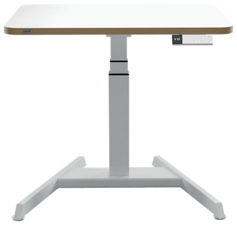 Leitz Ergo Litet Elektrisch Hoog- & Laag verstelbaar Bureau Wit