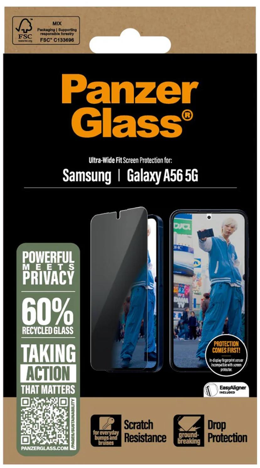 Panzerglass Ultra-Wide Fit Privacy skärmskydd Samsung Galaxy A56