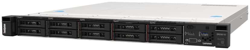 Lenovo ThinkSystem SR250 V3-server Rack (1U) Intel Xeon E E-2468 2,6 GHz 32 GB DDR5-SDRAM 800 W