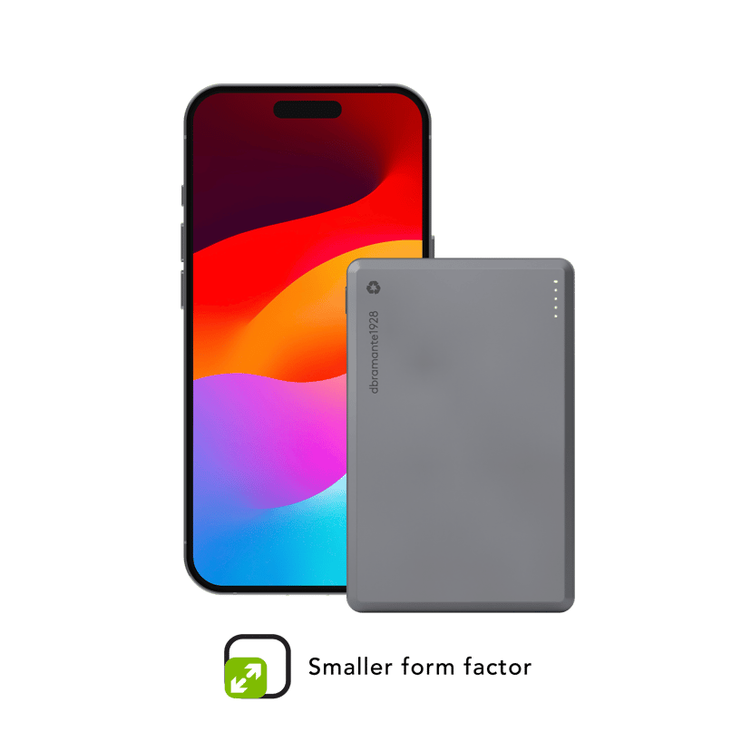 dbramante1928 re-charge MagSafe battery pack 5000mAh Grå