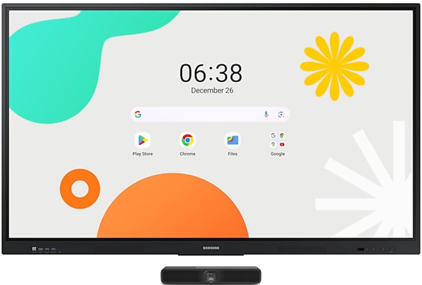 Samsung LH86WAF 86" UHD/4K Interactive Touch Display + MeetUp 2 Conference Camera Musta