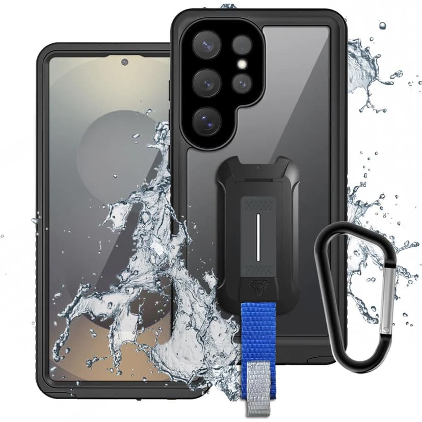 Armor-X Waterproof Case Samsung Galaxy S25 Ultra Musta