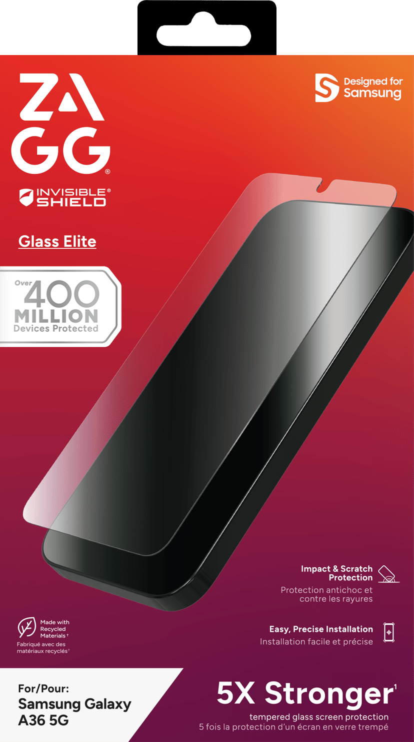 Zagg Invisibleshield Glass Elite skärmskydd Samsung Galaxy A56