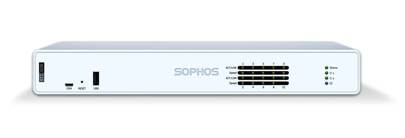 Sophos XGS 118 hårdvarubrandväggar 15,5 Gbit/s