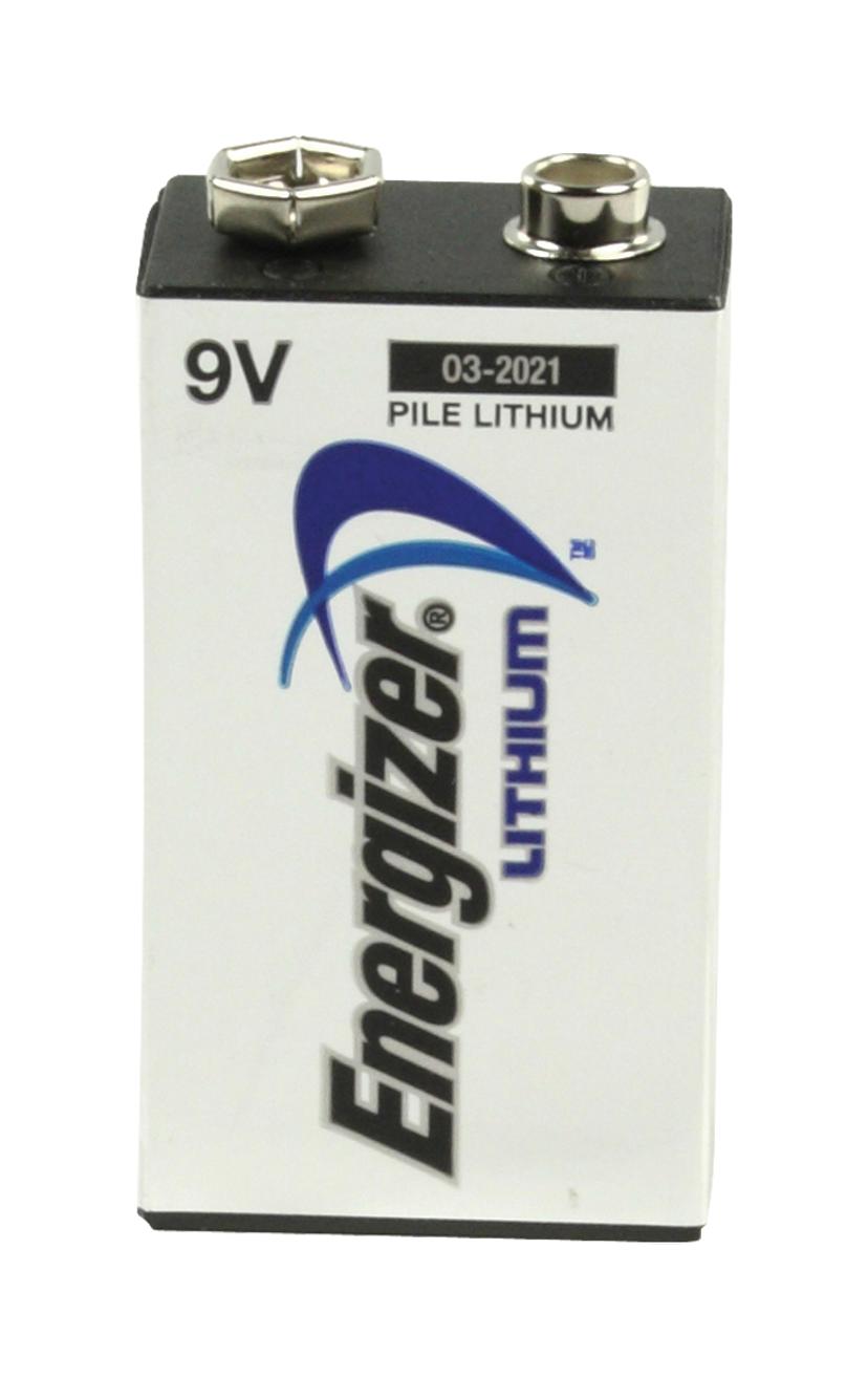 Energizer Batteri Utimate Lithium 9V - 6LF22 1200mAh