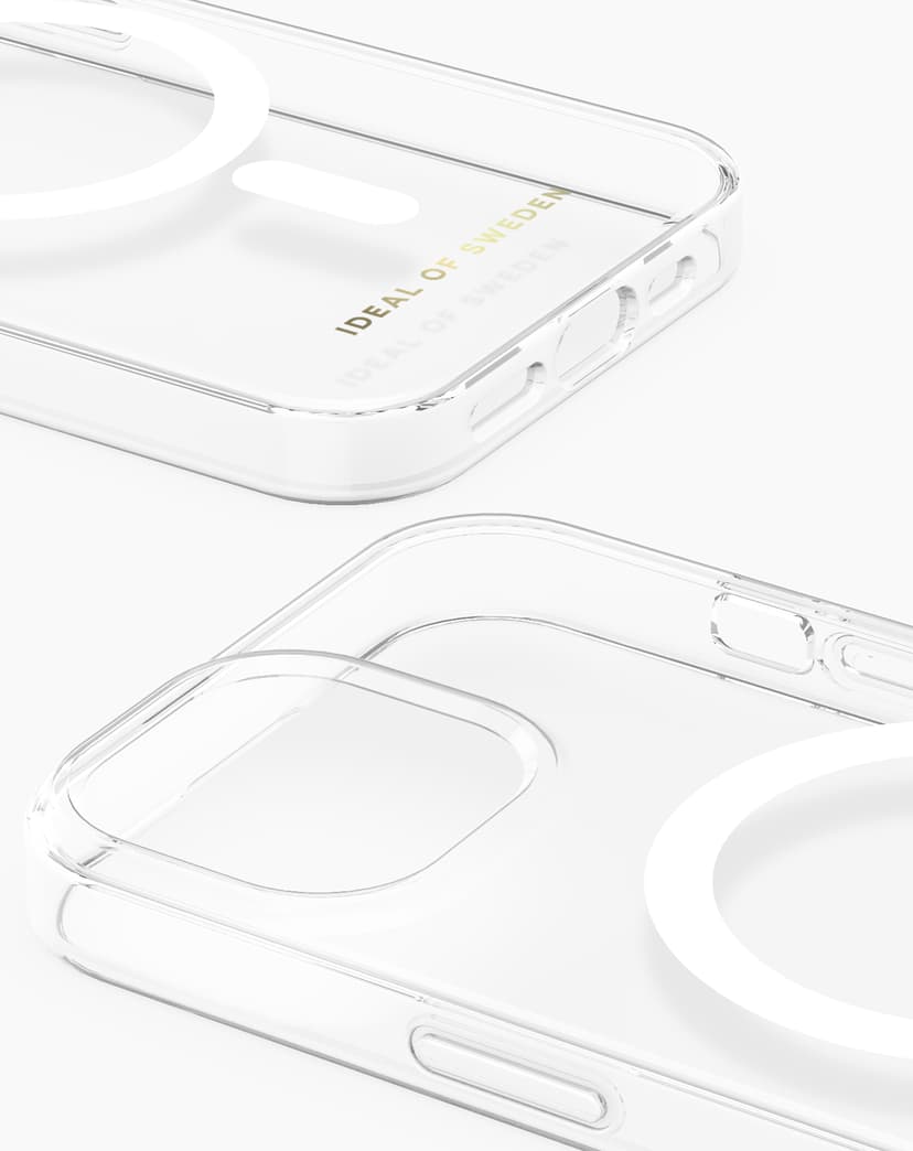 iDeal of Sweden Clear Case MagSafe iPhone 13, iPhone 14, iPhone 15, iPhone 16e, iPhone 17e Transparent