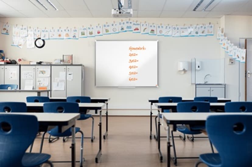 Nobo Whiteboard Premium Plus Steel Magnetisk 120x90cm
