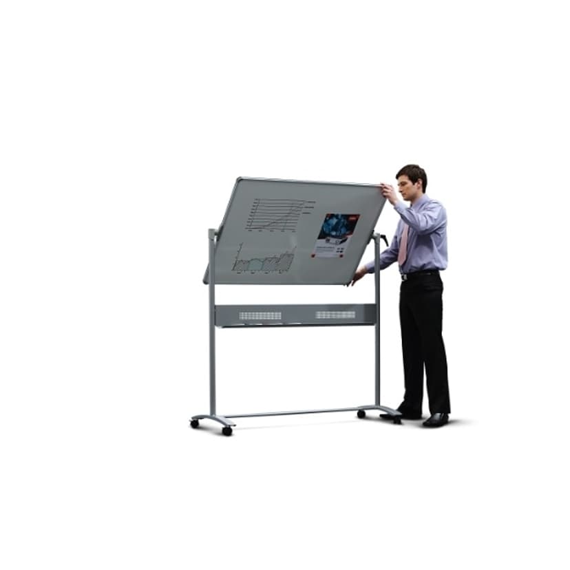 Nobo Whiteboard Mobile Steel Magnetisk 120x90cm