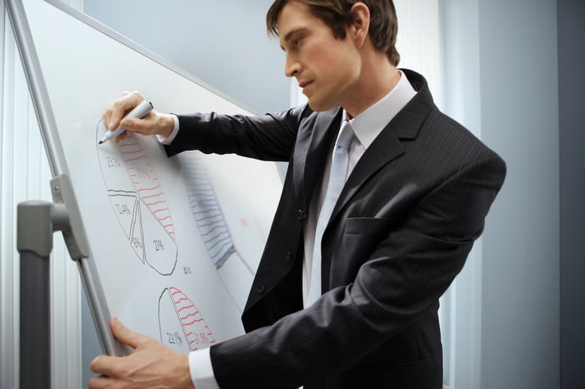 Nobo Whiteboard Mobile Staal Magnetisch 120x90cm